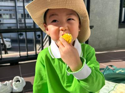 幼兒班戶外活動 - 校內平台野餐樂